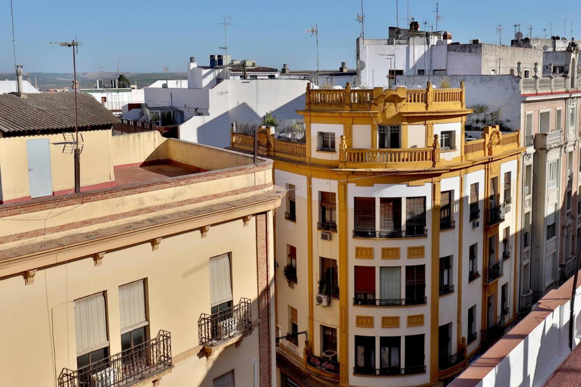 Апартаменты Atico Con Terraza En Pleno Centro Кордова Экстерьер фото